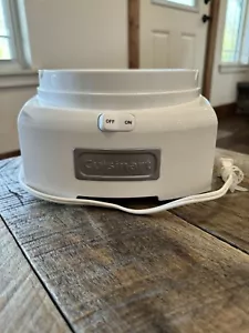 Cuisinart Ice Cream Frozen Yogurt Maker ICE-21 Replacement Motor Base Part WORKS - Picture 1 of 3