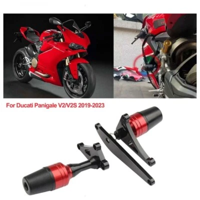 For Ducati Panigale V2 19-23 Frame Sliders Fairing Crash Protection Engine Guard - Image 1 of 4