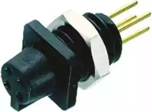 Binder SUBMINIATURE CONNECTOR 3A 60V 3-Contacts Plug, Female 09-9750-20-03 - Picture 1 of 1