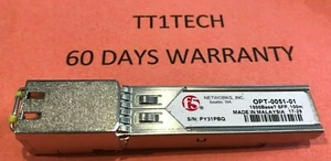 F5 Network OPT-0051-01 1000BaseT SFP 100m Transceiver Module - Picture 1 of 1