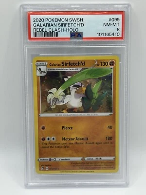 Galarian Sirfetch'd 095/192 Swsh02: Rebel Clash Holo - Image 1 of 2