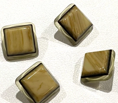 Vintage Lot of 4 ART DECO Bakelite FASHION Button - 30’s 40’s Streamline - Image 1 of 4