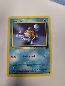 Pokémon TCG Squirtle Team Rocket 68 Regular Unlimited Common - Bild 1 von 2