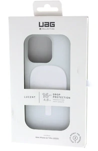 UAG Case for iPhone 14 Pro for MagSafe Lucent 2.0 White Marshmallow - Picture 1 of 4