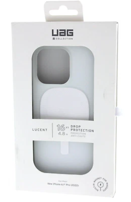 Funda UAG para iPhone 14 Pro para MagSafe Lucent 2.0 Blanco Malvavisco Foto 1 de 4