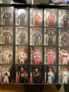 2020 Topps Chrome Formula 1 F1 base cards COMPLETE set 1-200 - Photo 1 sur 3