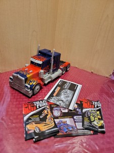 Transformers 2007 Movie Optimus Prime Electronic Leader Class Figure - Works