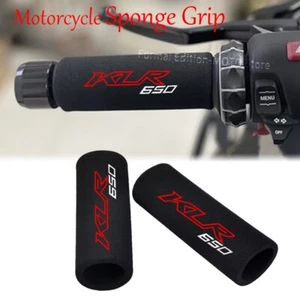 For Kawasaki KLR 650/600 Grip Cover Shockproof Sponge Grip Non-Slip Handlebar - Picture 1 of 13