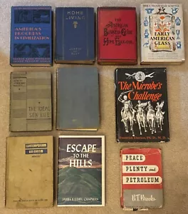 Lot of 10 Vintage Hardcover Books - Picture 1 of 23
