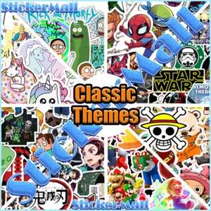 Various Themes / Anime Cartoon Movie Game Kids VSCO Meme INS Skateboard Stickers - Picture 1 of 249