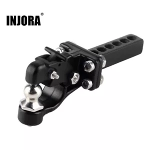 INJORA Rear Bumper Trailer Hitch Mount for 1/10 TRX4 TRX6 SCX10 90046 Redcat - Picture 1 of 8