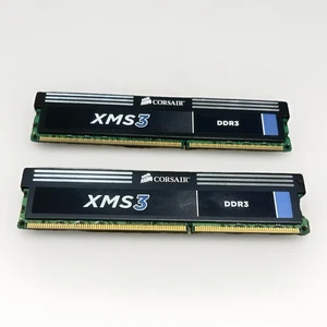 Corsair XMS3 CMX8GX3M2A1333C9 DDR3 SDRAM 2 × 4 GB DDR3-1333 MHz - FAST SHIPPING - Picture 1 of 3