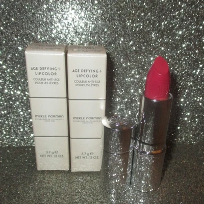 2x Merle Norman Age Defying Lip Color - Fuchsia Flirt - 0.13 oz. Full Size NIB - Image 1 of 3