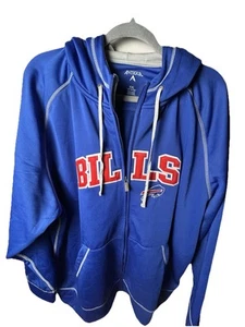 Buffalo Bills Antigua Sudadera con Capucha Cremallera Completa Para Hombre XXL Azul NFL Sudadera Chaqueta - Imagen 1 de 8