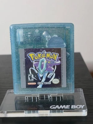Pokemon: Crystal Version (Game Boy Color, 2001) - Authentic, new battery, works! - Image 1 of 4