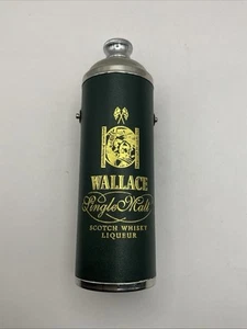 WALLACE SINGLE MALT SCOTCH WHISKY LIQUEUR Flask , Missing The Little Cups - Picture 1 of 5