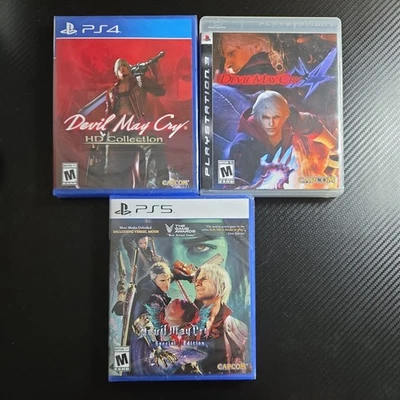 Devil May Cry 1-5 Collection. DMC HD Collection, DMC 4, DMC 5. PS3, PS4, PS5 - Image 1 of 4