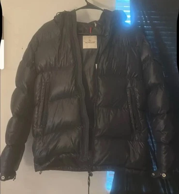Moncler  Ecrins Giubotto Black Down Jacket  Size 2 - Image 1 of 4