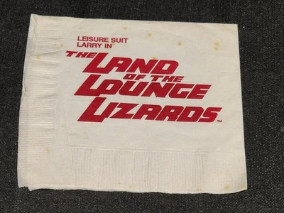 Leisure Suit Larry in The Land of the Lounge Lizard Left's Napkin PC/Amiga - Image 1 of 2