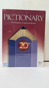 Pictionary 20th Anniversary Edition Board Game Parker Brothers New Sealed - Picture 1 of 2