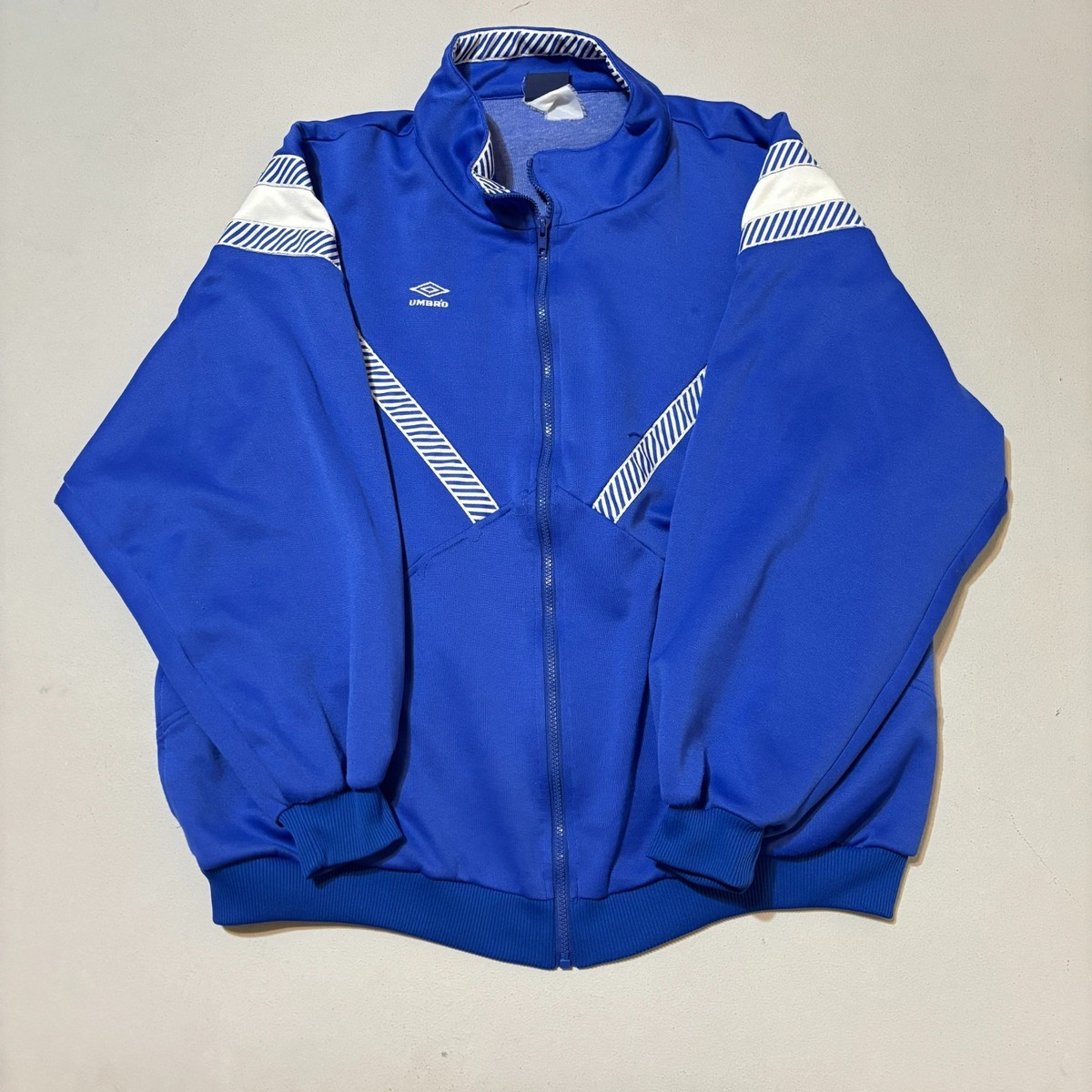 UMBRO fake leather jersey jacket Black M109820473 - ジャケット