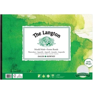 Langton Watercolour & Gouache Cold-Pressed 300gsm A3 Paper Pad - Picture 1 of 2