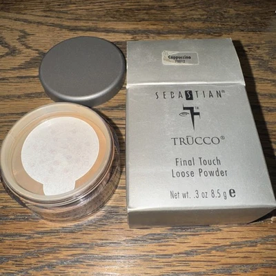 Sebastian Trucco Final Touch Loose Powder, Cappuccino 70012, New And Sealed. - Image 1 of 3