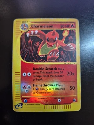 Pokémon TCG Charmeleon Expedition Card 73/165 Reverse Holo Vintage Has Crease - Image 1 of 2