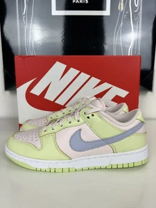 W Nike Dunk Low Lt Soft Pink Lime Ice DD1503-600 Women’s Size 8/ Men’s Size 6.5 - Picture 1 of 11