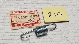 92081-1296 Kawasaki KZ1000 KZ1100 NEW OEM rear brake pedal return spring M-210 - Bild 1 von 2