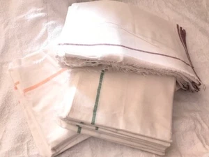 5 Stück Khadi Badetuch Khadi handgesponnen handgewebt Handmuster Halstuch 160X60 - Bild 1 von 7