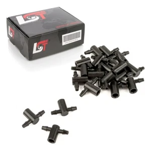 25x Zwei Wege Verteiler Emitter Mikro Bewässerungssystem für 5 mm Schlauch - Picture 1 of 7