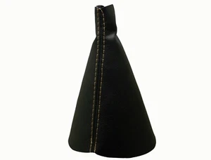 CITROEN C3 I (2001-2010) Cuffia Leva Cambio 100% Vera Pelle - Cuciture Beige - Bild 1 von 1