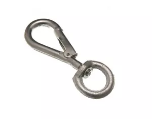 Gancho De Carabina Con Clip De Resorte A Girar 8Mm 5/16 Bzp Tamaño Del Paquete 2 - Imagen 1 de 1