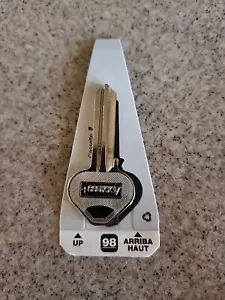 Hillman Cassette F 98 Russwin Lock Key Blank, - New - Picture 1 of 2