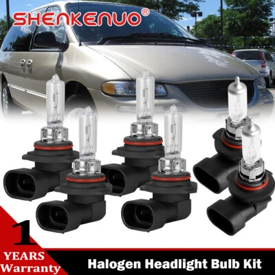 Faros halógenos de luz baja para Chrysler Town & Country 1998-2000 Foto 1 de 4