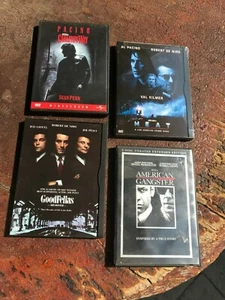 Gangsters MOB MAFIA dvd lot AMERICAN HEAT carlitos way GOODFELLAS AL PACINO NIRO - Picture 1 of 7