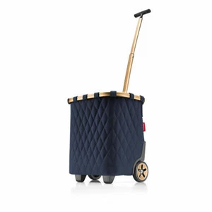 reisenthel carrycruiser, Einkaufstrolley, Frame Rhombus Midnight Gold, 40 L - Bild 1 von 5