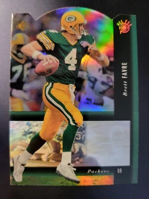1994 Upper Deck Brett Favre PRO BOWL HOLOGRAM DIE CUT card #PB15 - Image 1 of 2
