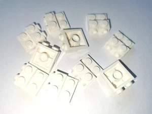 LEGO® City Konverter Stein Platte 2x2 in weiß 10 Stück #99206 NEU - Bild 1 von 1