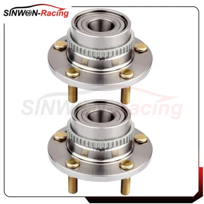 2 cojinetes de rueda trasera y buje tracción delantera para Hyundai Tucson Sportage 05 06 07 2008 2009 Foto 1 de 4