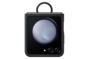 Genuine SAMSUNG Galaxy Z Flip5 Silicone Phone Case with Ring Indigo - Picture 1 of 1