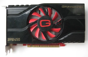 Gainward GeForce GTS 450 / DVI HDMI VGA / 1GB / GDDR5 / PCIe - Picture 1 of 5