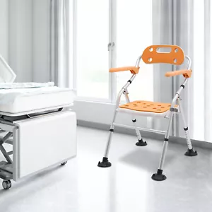 Sedile Doccia Pieghevole Pieghevole Sedia Bagno Doccia Altezza Regolabile - Foto 1 di 22