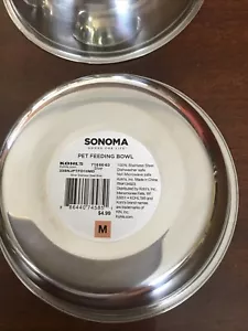 Small Pet Stainless Steel Bowls (2) - Picture 1 of 2