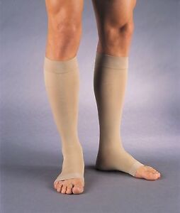 Jobst Relief Compression Knee Stockings 30-40 mmhg Supports Open Toe Therapeutic