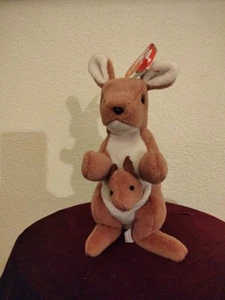 1996 Ty Beanie Baby Pouch with Rare Tag Errors - Picture 1 of 8