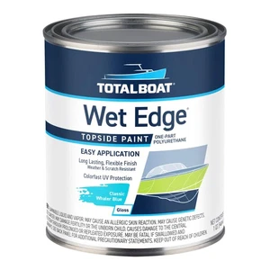 TotalBoat-430786 Wet Edge Marine Topside Paint for Boats, Fiberglass, and Wood - Picture 1 of 8