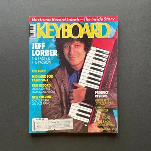 1987 Jeff Lieberman • Keyboard Magazine • The Cure • Free Record - Picture 1 of 4