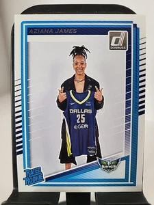 Aziaha James Rated Rookie - 2025 Panini Donruss WNBA - #96 - Bild 1 von 2